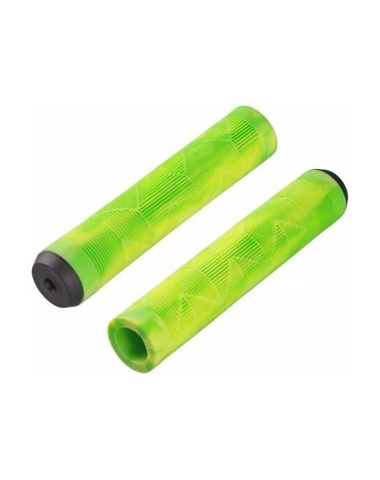 Грипсы BMX145 382083 (зеленый/желтый) Force - 1